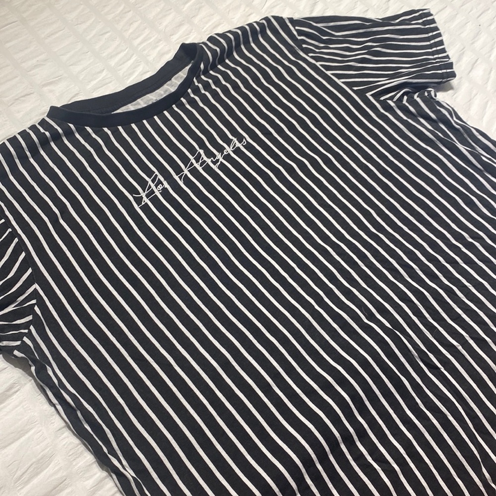 Los Angeles striped t shirt